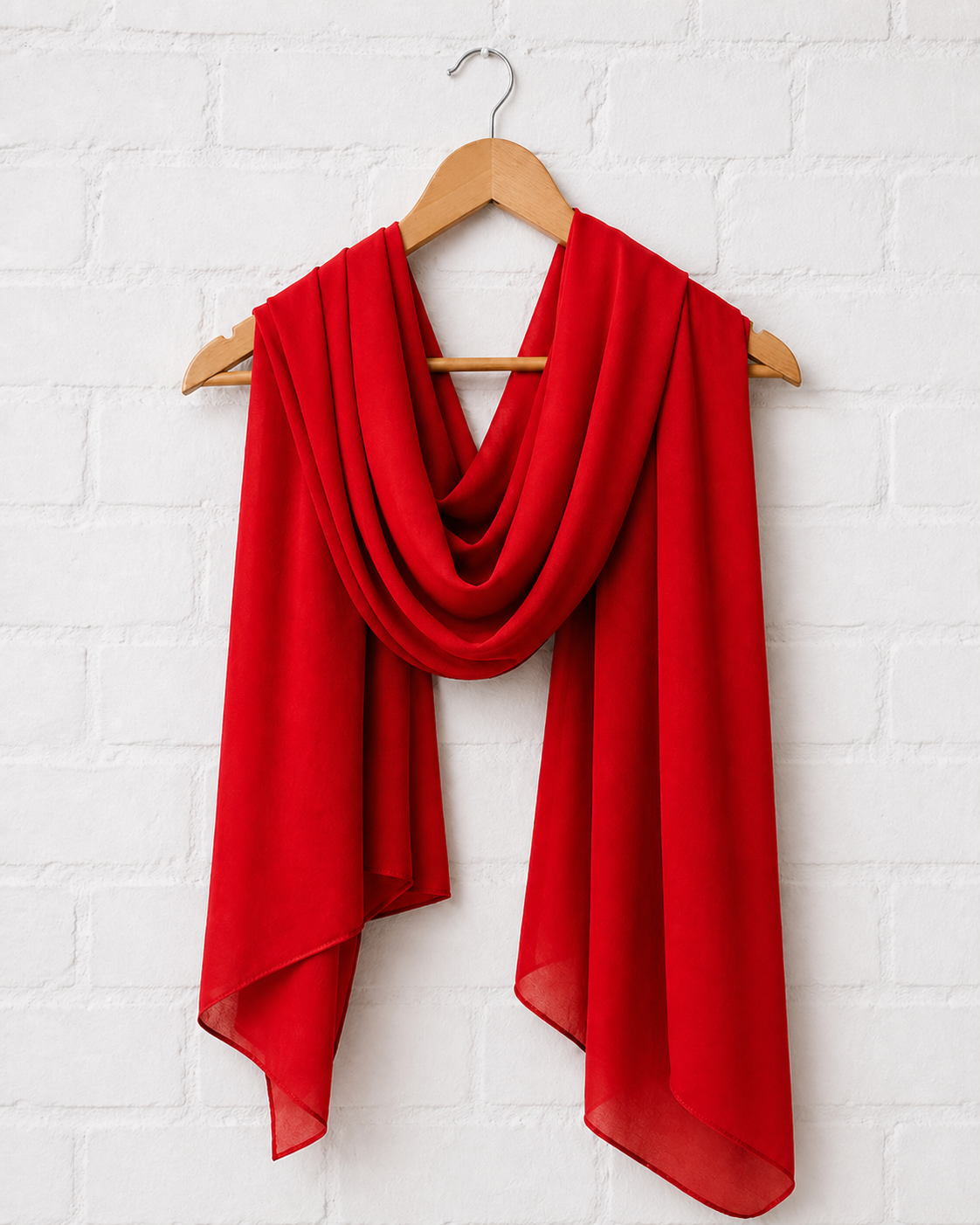 Bright Red Hijab