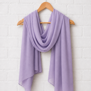 Plain Georgette Hijab - Lilac