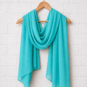 Plain Georgette Hijab –Teal