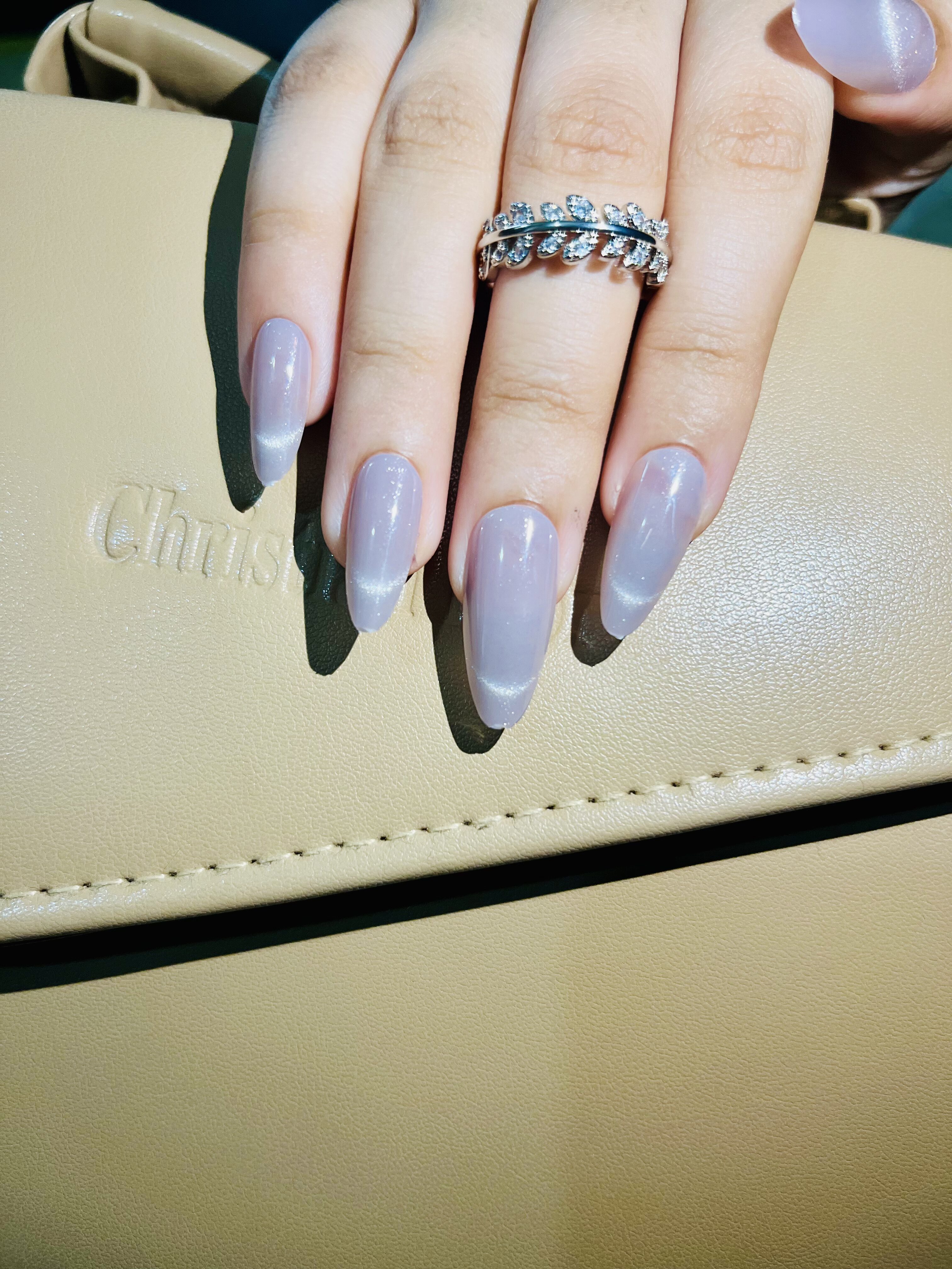 CAT EYE NAILS - Lilac