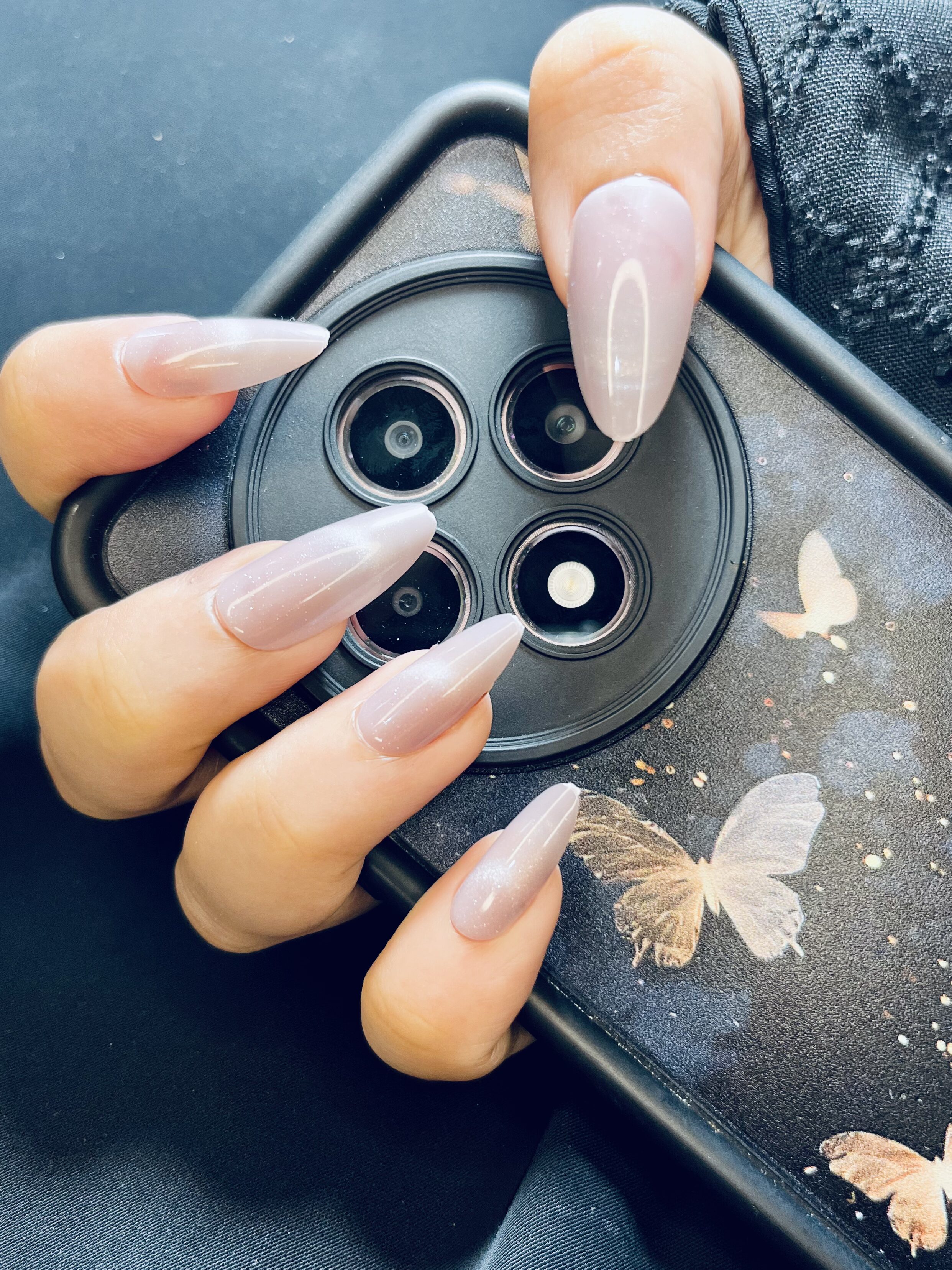 CAT EYE NAILS - Lilac