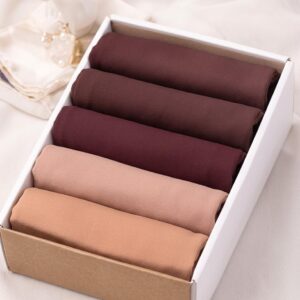 Pack of 5 - Georgette Hijabs