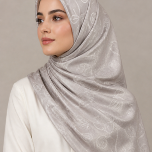 Grey Modal Hijab